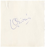 Laurence Olivier & Vivien Leigh Signatures
